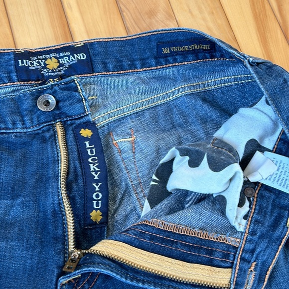 Lucky brand men’s jeans 33X 30, 361 vintage straight - Picture 6 of 8